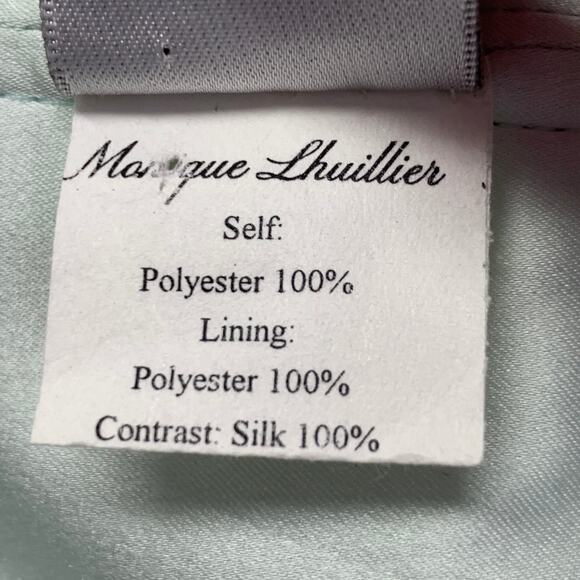 MONIQUE LHUILLIER Size 6 Mint Purple Strapless Evening Gown - Picture 7 of 9